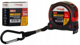 Miara metrówka zwijana premium 3m 16mm Schmith