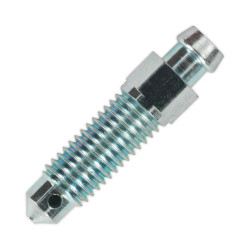 Sealey BS1428 Brake Bleed Screw 1/4&quot;UNF x 28mm 28tpi Long Pack of 10