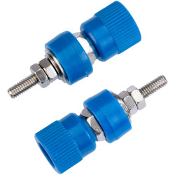 TruConnect 170572 4mm Binding Post with M4 Thread Blue