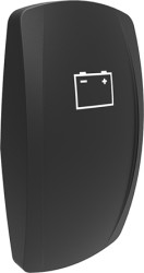 Klosz do przycisku, do użytku z: Przełączniki kołyskowe uszczelniane serii V, kolor: Biały, symbol: Akumulator (symbol)