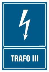 ZNAK - HG055 Trafo III 7,5 x 10 cm FN - Folia samoprzylepna