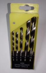 ZESTAW WIERTEŁ 4/5/6/8/10mm 5szt