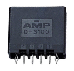 Listwa stykowa PCB 4-pinowe Dynamic 3000 raster: 3.81 mm Prosty 1-rzędowe TE Connectivity Otwór przelotowy 250 V W