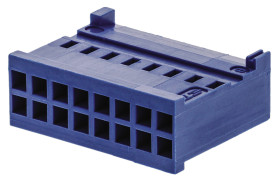 Obudowa złącza 16-pinowe 2-rzędowe raster: 2.54mm TE Connectivity Żeński Montaż na kablu AMPMODU HE13/HE14 Złącza