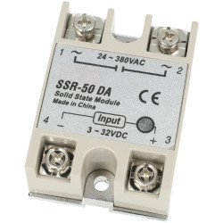 Przekaźnik półprzewodnikowy SSR 50A 380VAC / 32VDC SSR-50DA