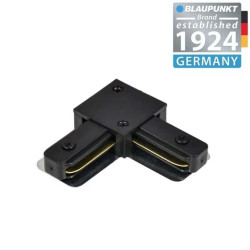 Blaupunkt Łącznik do szyn 1-fazowych Kątowy L czarny, BLAUPUNKT-KL1B