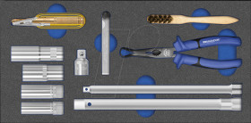 8164 3081 Tool Set for Spark Plugs 10mm (3/8"), 11-piece