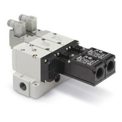Pneumatyczne zawory elektromagnetyczne SMC 3 Port Solenoid Valve G 1/2