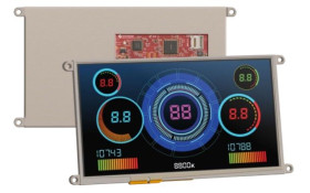 Wyświetlacz LCD TFT 9cal TFT 800 X 480pikseli TTL I/F Tak 4D Systems