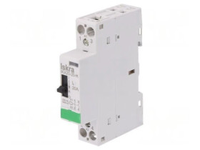 Stycznik 2-biegunowy instalacyjny 20A 230VAC NO x2 IKA-R 30.046.265