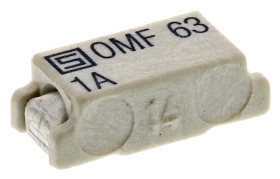 Bezpiecznik nieresetowalny 1A 63V ac/dc Schurter F Termoplastyczne 50 A przy 63 V AC/DC