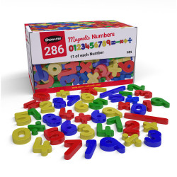 Show-me Magnetic Numbers and Maths Symbols - Box of 287