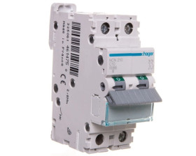 Wyłącznik nadprądowy 2P C 10A 10kA AC MCB NCN210