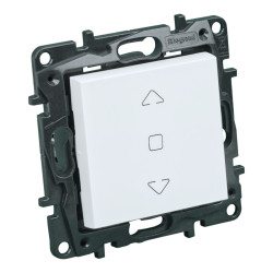 NILOE STEP Przycisk roletowy 2-pozycyjny biały 0004-00013-22755