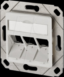 1309161102-E Module junction box UPk 3 port, pure white