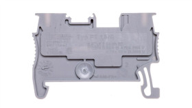 Złączka Szynowa Przelotowa 0,14-1,5Mm2 Szara Pt 1,5/S 3208100