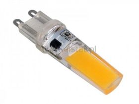 Żarówka LED G9; 4W biały ciepły; 380lm;230V lizak