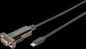 DA-70166 USB 2.0 converter, C plug to RS232, 1 m