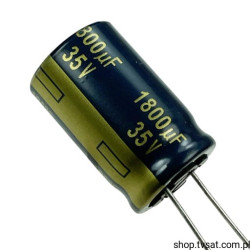 EEUFC1V182 1800uF 35V Electrolytic 105'C Ser. FC RADIAL PANASONIC