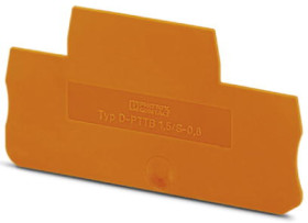 End cover for terminal block, 1029589