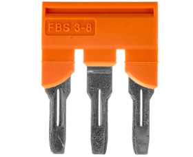 Mostek wtykany 3-biegunowy 8,2mm pomarańczowy FBS 3-8 CT 3033831 /10szt./
