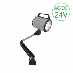 Lampa obrabiarkowa na przegubie 9.5W 24V
