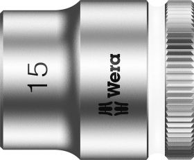 Wera 8790 HMB 05003560001 zewnętrzny sześciokąt Nasadka 15 mm 3/8" (10 mm)