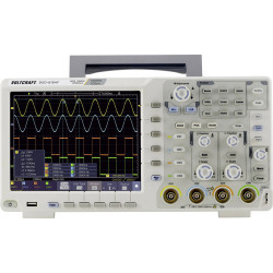 VOLTCRAFT DSO-6104F 100MHz 4 Ch 1 GS/s 40000 KP 8 Bit Oscilloscope AFG