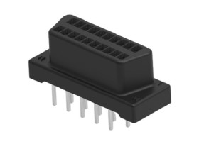 Złącze D-sub PCB 20-pinowe Gniazdo Pionowy Montaż na płytce raster 1.27mm Złoto
