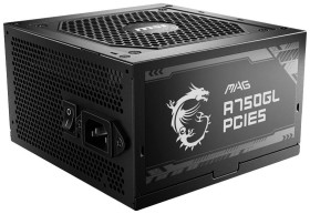 MSI MAG A750GL PCIE5 Zasilacz do komputera 750 W ATX 80 PLUS® Gold