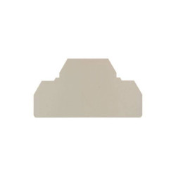 Weidm&#xFC;ller 1674730000-20 Z-series Terminal panel 20pcs dark beige