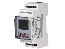 Sterownik dzwonka szkolnego 24-250V AC/ 30-300V DC TYP: SDM-10/U ZAMEL