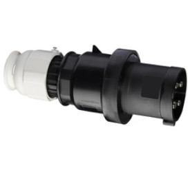 Wtyczka TE z zintegrowanym zadławieniem MULTI-GRIP 63A 4p 500V 7h IP44 2152
