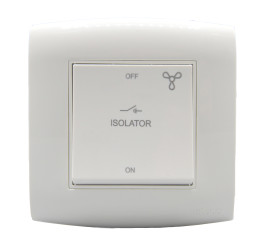 Włącznik światła, 10A, 220 → 250V, 1-przyciskowy, 3-biegunowy, IP2X, Contactum