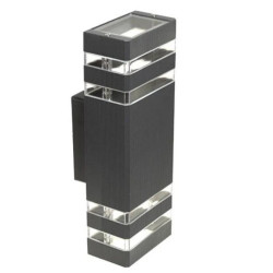 Oprawa elewacyjna Santa 2x GU10 antracyt