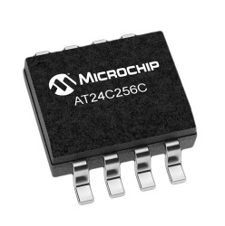 Pamięć EEPROM Montaż powierzchniowy 256kbit 8-pinowy SOIC-8 32 K x 8 bitów