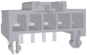 Wtyk PCB 6-pinowe raster: 3.96mm -rzędowe TE Connectivity Przewlekany 12.0A 600.0 V.