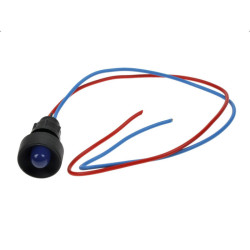 Kontrolka LED FI-10/12V-24V Blue Niebieska