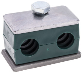 Klips do węży i rur Dwie RS PRO