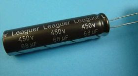 68uF/450V SMUKŁY 13x50 85° LEA ELKO