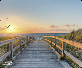 SL-620000-BEACH Mouse pad, 230 x 190 mm, beach motif