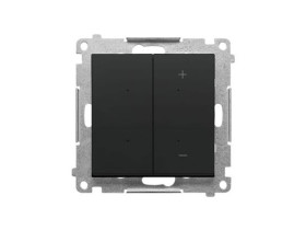 SIMON 55 Ściemniacz klawiszowy do LED 15-200 W 230 V czarny mat TESL1.01/149 KONTAKT SIMON