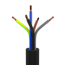 1m Przewód ziemny 5Gx2,5 1000V Sterujący Linka RV-K HELUPOWER® 11003828