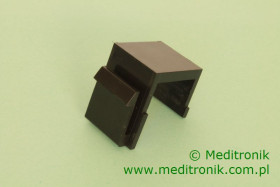 Adapter zaślepka otworu keystone, kolor biały ALANTEC