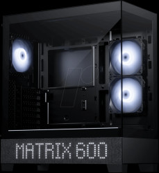 PH-XT523VM1_DBK01 Phanteks XT View Matrix midi tower, E-ATX, tempered glass