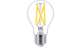 Żarówka LED Philips MASTER 7.2W zamiennik 75W 1055lm ściemnialna 2200-2700K LEDBulb DT7.2-75W E27 CRI95A60CL G Szkło przezroczys