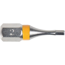 KS Tools 918.3403 1/4&quot; Torsionpower Bit Hexagonal, 25mm, 1,5mm