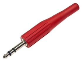 Wtyk Jack 6,3mm stereo, guma