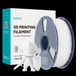 SUNLU PLA+ 2.0 1.75mm 1kg White / Biały