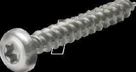 191216 Pan-head all-purpose screws, 4.0x35 mm, Torx T15, pack of 200
